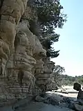 Cliffs (side view)
