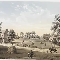 Green meadow in Kadriorg (ca. 1865), by Lorenz-Heinrich Petersen (1805–1895)