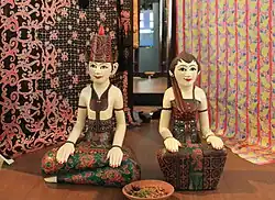 A Pair of Loro Blonyo from Java