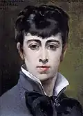 Self-portrait, age 23 (1876)