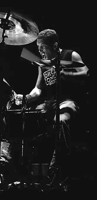 Lucky Lehrer performing in 1981
