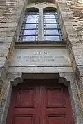 Gate of the Catholic Church of Mount Lu