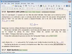 LyX main window
