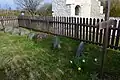 Memorial site to the families who lived in island