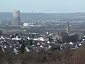 The Mülheim-Kärlich town and the power station
