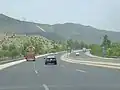 M-2 Motorway approaching Islamabad