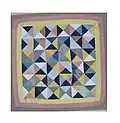 Chinese patchwork of woven textiles; medium: silk; 17th–18th century.[18]