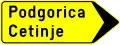 III-203 Arrow signpost