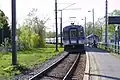 MR-90 train in summer 2020 (Grand-Moulin station)