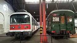 MS 61 (left) and Z 23237 (right) preserved at Villeneuve-Saint-Georges