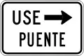 R9-3b (PR) (D) Use bridge (plaque)