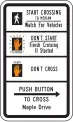 R10-3h Crosswalk signal instructions