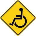 W11-9 Handicapped[d]