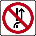 SR-35A: No switching to right lane
