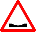 3b)&nbsp;— Dip on road