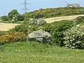 Maen y Goges - a glacial erratic