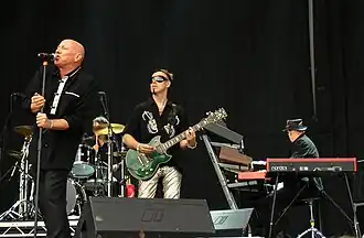 Magazine performing at the Hop Farm Festival, July 2011