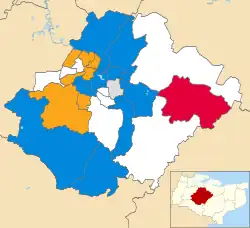 2003 results map