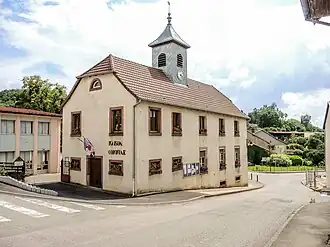 The town hall in Laire