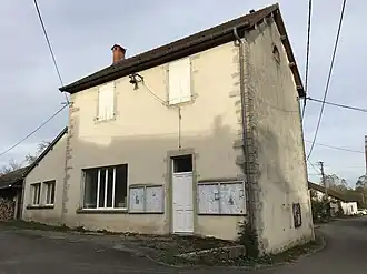 The town hall in Beffia