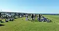 Firing line at a Fullbore Rifle match in 2013 in Malabar Headland, New South Wales, Australia.