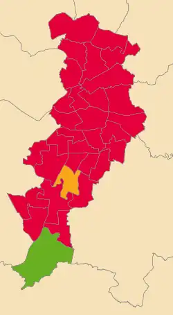 2022 results map