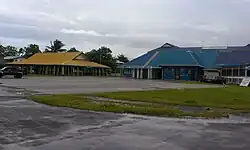 Maneapa and airport building