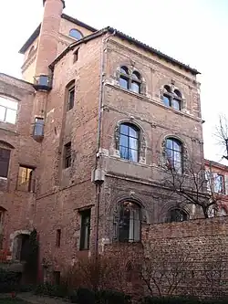 Garden façade.