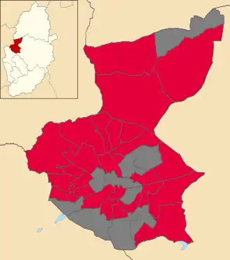 2011 results map