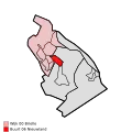 Location in the municipality