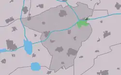Location in Achtkarspelen municipality