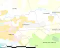 Mapof the commune