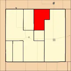 Location in Cheyenne County