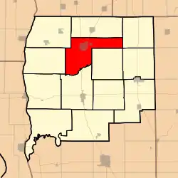 Location in Greene County