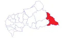 Haut-Mbomou, prefecture of Central African Republic