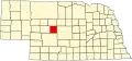 State map highlighting Logan County