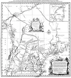 Map, 1761