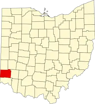 Butler County map