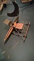 Top view of a model