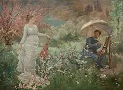 Study from Nature (1880). Private Collection.