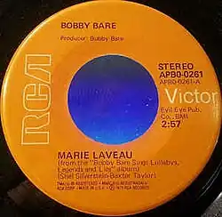 Marie Laveau is the real name of the song.