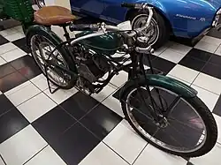 1948 American Flyer Whizzer Powered Motor Bike.