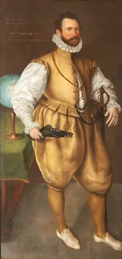 Sir Martin Frobisher, 1577