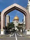 Gateway to the mosque