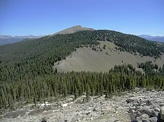 Photo of Matchless Mountain.