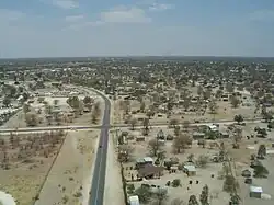 Maun from the air