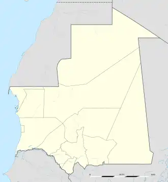 Arguin is located in Mauritania