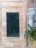 Another window on the left and a column on the right