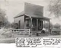 Candler's Meat Market, Photograph taken in 1800s
