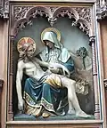 Mary receives the body of Jesus in her arms, 1909, Onze-Lieve-Vrouw-over-de-Dijlekerk, Mechelen